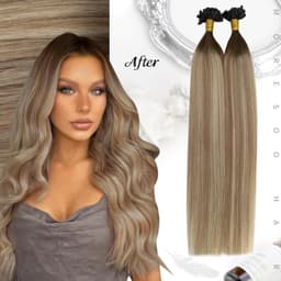 Extensii cheratina OSKAR Balayage #3/#8/#22