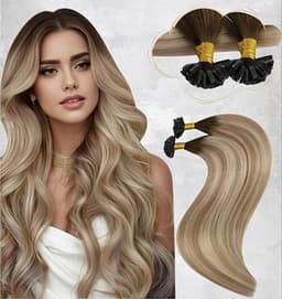 Extensii cheratina OSKAR Balayage #3/#8/#22
