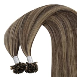 Extensii cheratina DeLuxe Balayage #4 #27