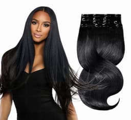 Clip-on Russian Negru #1