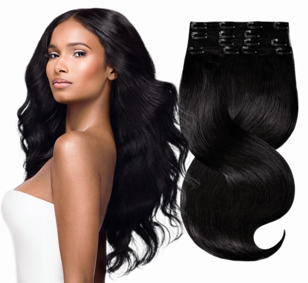 Clip On DeLuxe Drept Black Collection #1A