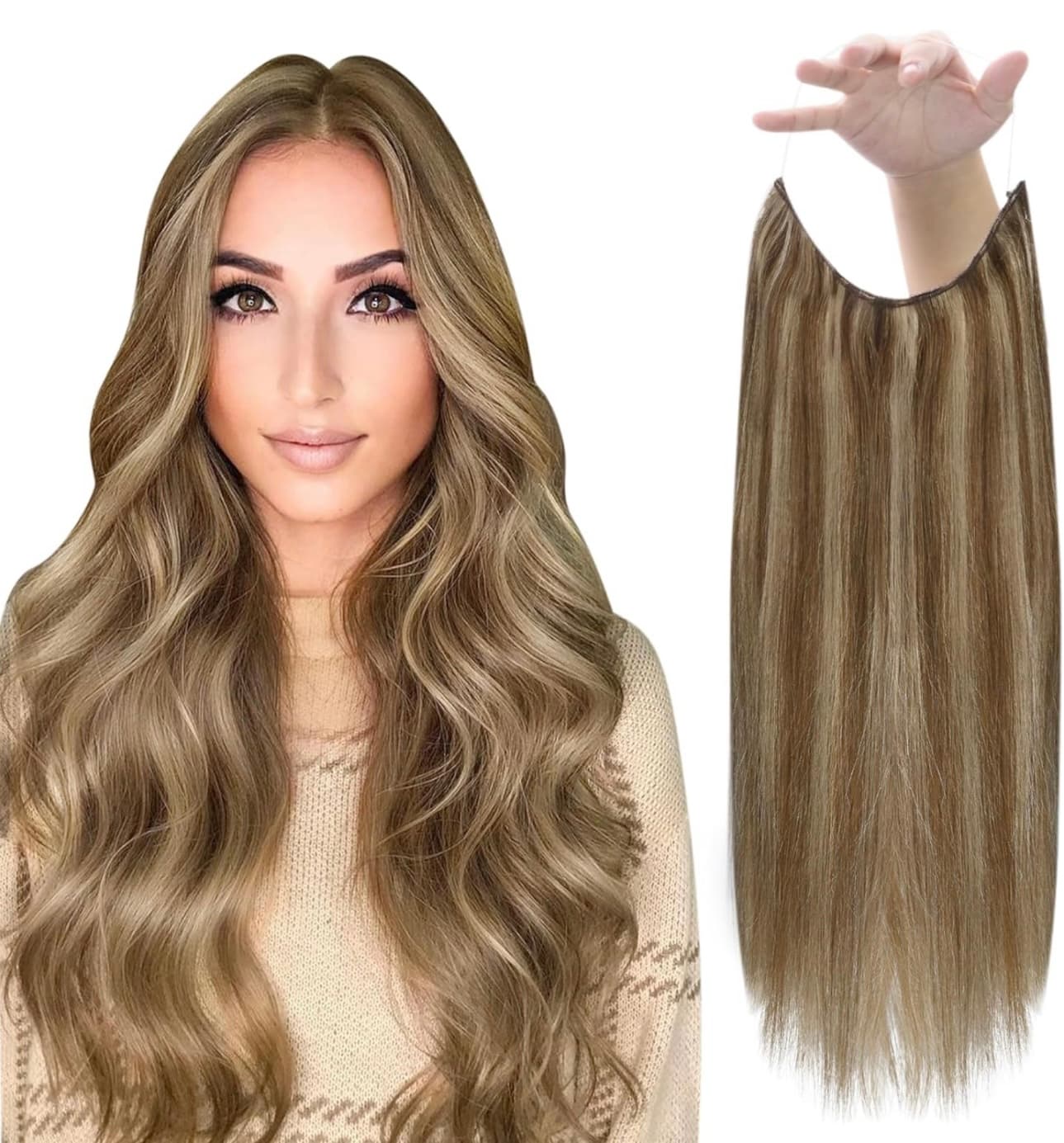 Extensii de Par Flip IN Balayage Deluxe #8 #18