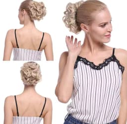 Mesa de volum tip coc Blond Bej