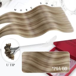 Extensii cheratina Luxe Balayage #9A/ #60