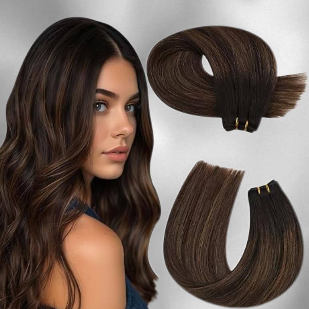 Extensii la Metru DeLuxe Balayage 1B #7