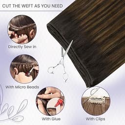 Extensii la Metru DeLuxe Balayage 1B #7