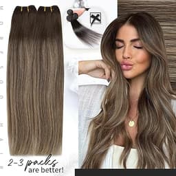 Extensii la Metru Luxe Balayage #4/ #17/ #4