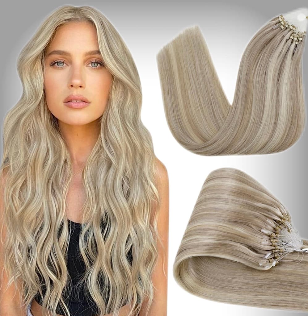 Extensii Microring Black Collection Balayage #19/ Silver