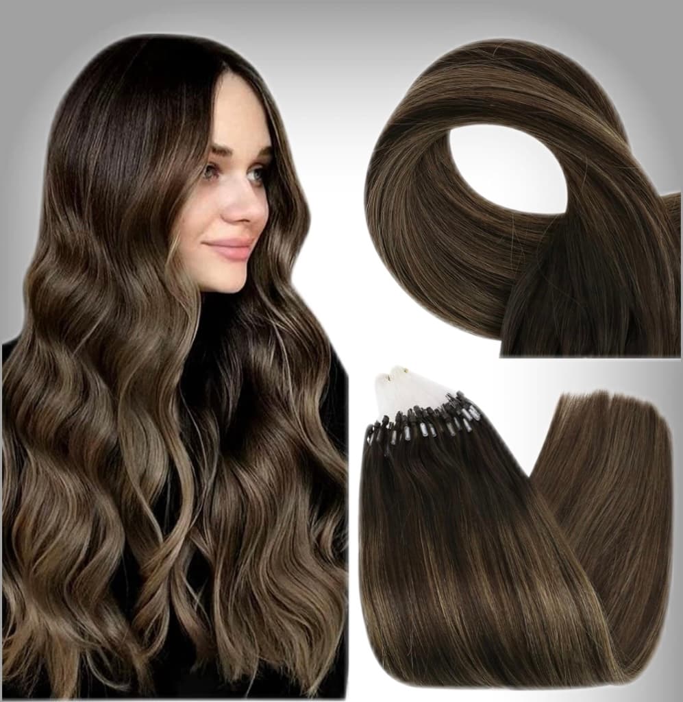 Extensii Microring Luxe Balayage #2/ #8/ #2