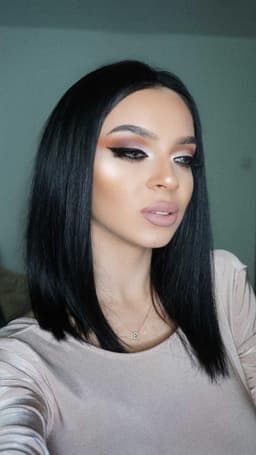 Peruca Angel Negru