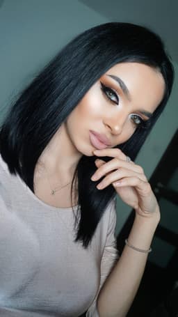 Peruca Angel Negru