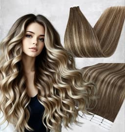 Extensii Tape In Balayage B#4/17/4