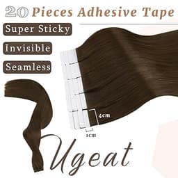 Extensii Tape In White Platinum #4