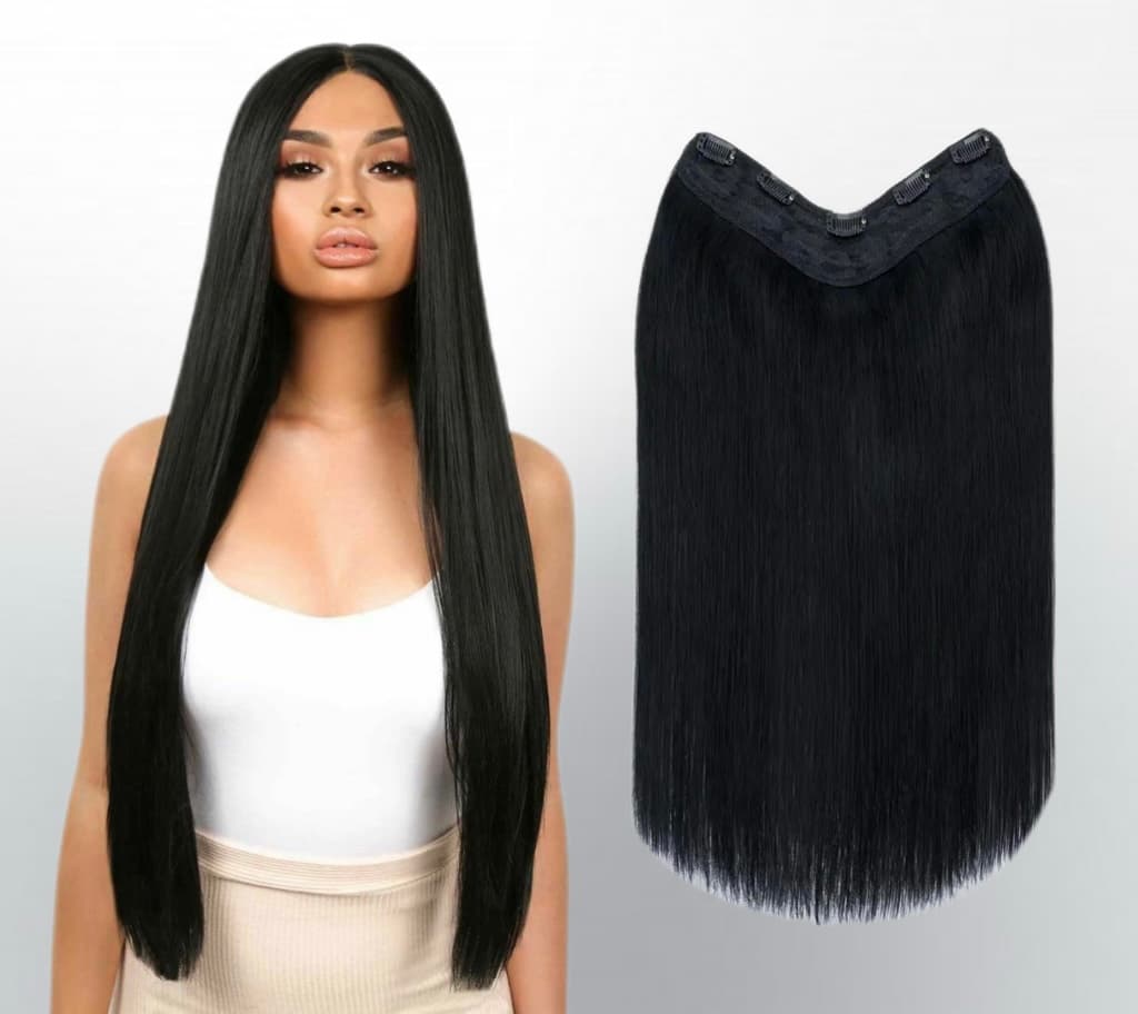 Tresa de par V-SHAPE Negru  #1 Deluxe