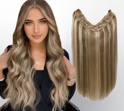Trese de Par Natural V-Shape Diamond Balayage #7/#18