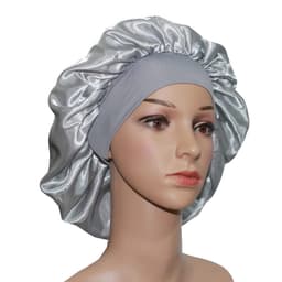 Boneta de satin pentru protectia parului