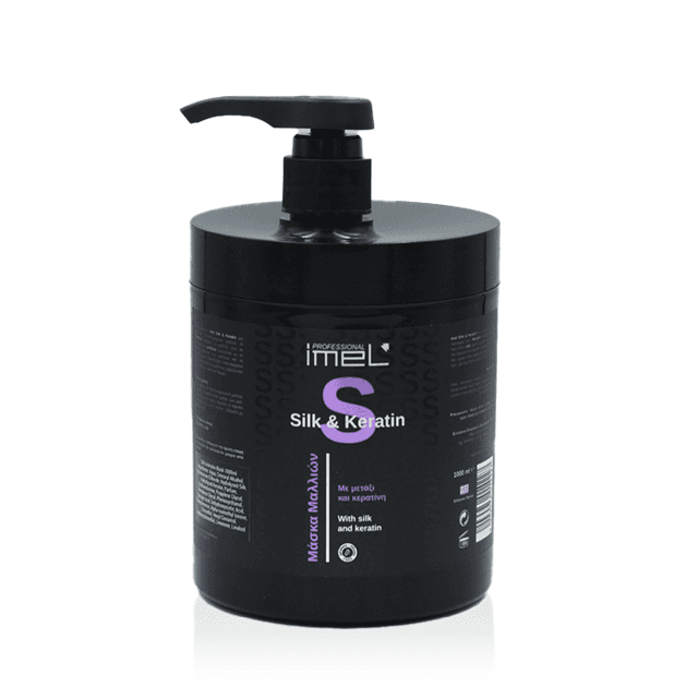 Masca Profesionala pentru par Silk and Keratin,1000 ml