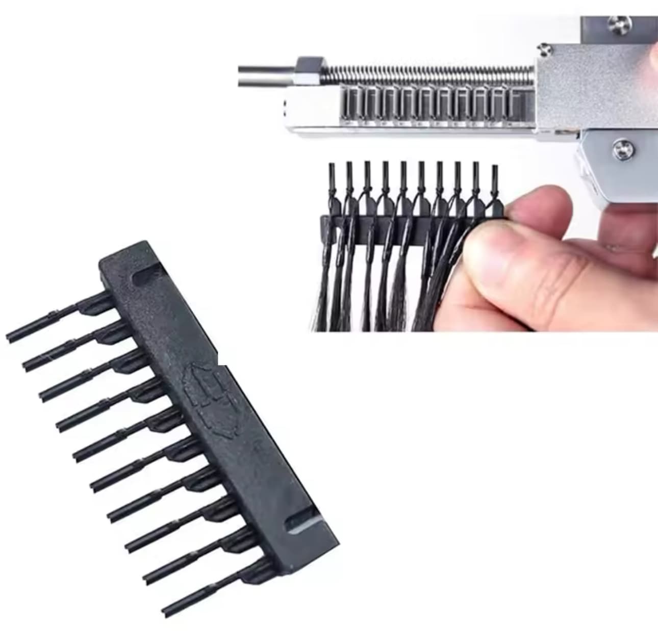 Aparat profesional pentru aplicarea extensiilor de par 6D.