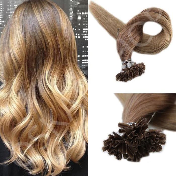Extensii cheratina Luxe Balayage #7 #22