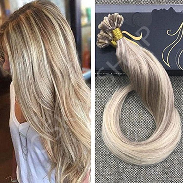 Extensii cheratina Luxe Balayage #7 #24