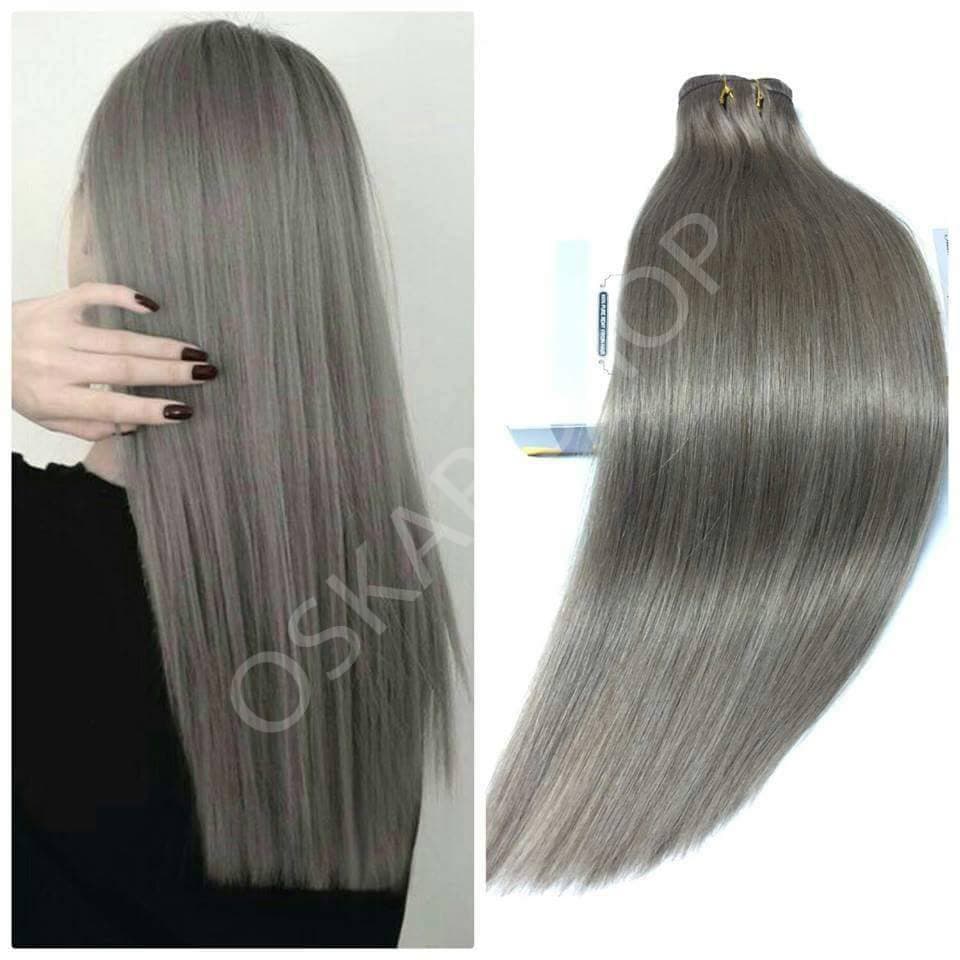 Mini Set Clip-On Metallic Grey