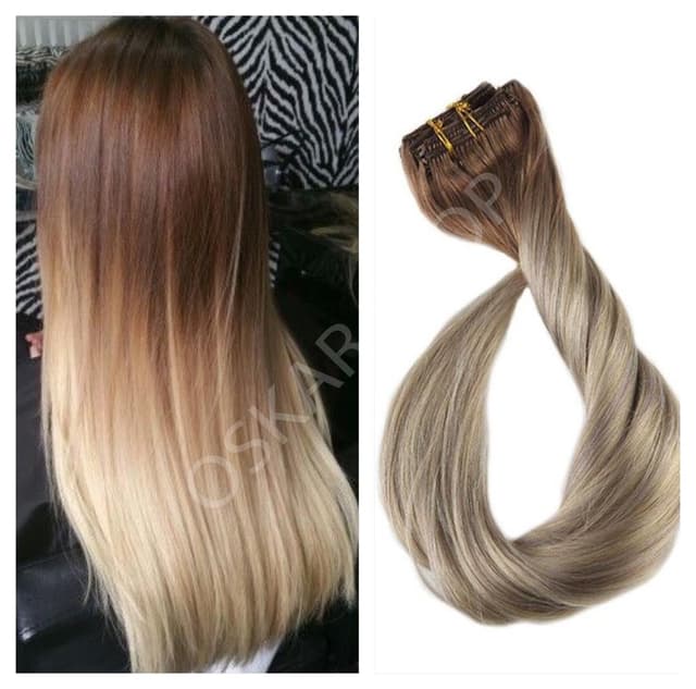 Mini Set Clip-On Ombre #6 Light Grey