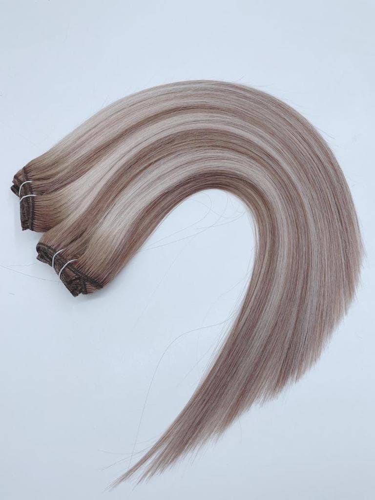 Mini Set Clip-On BALAYAGE 9/light grey