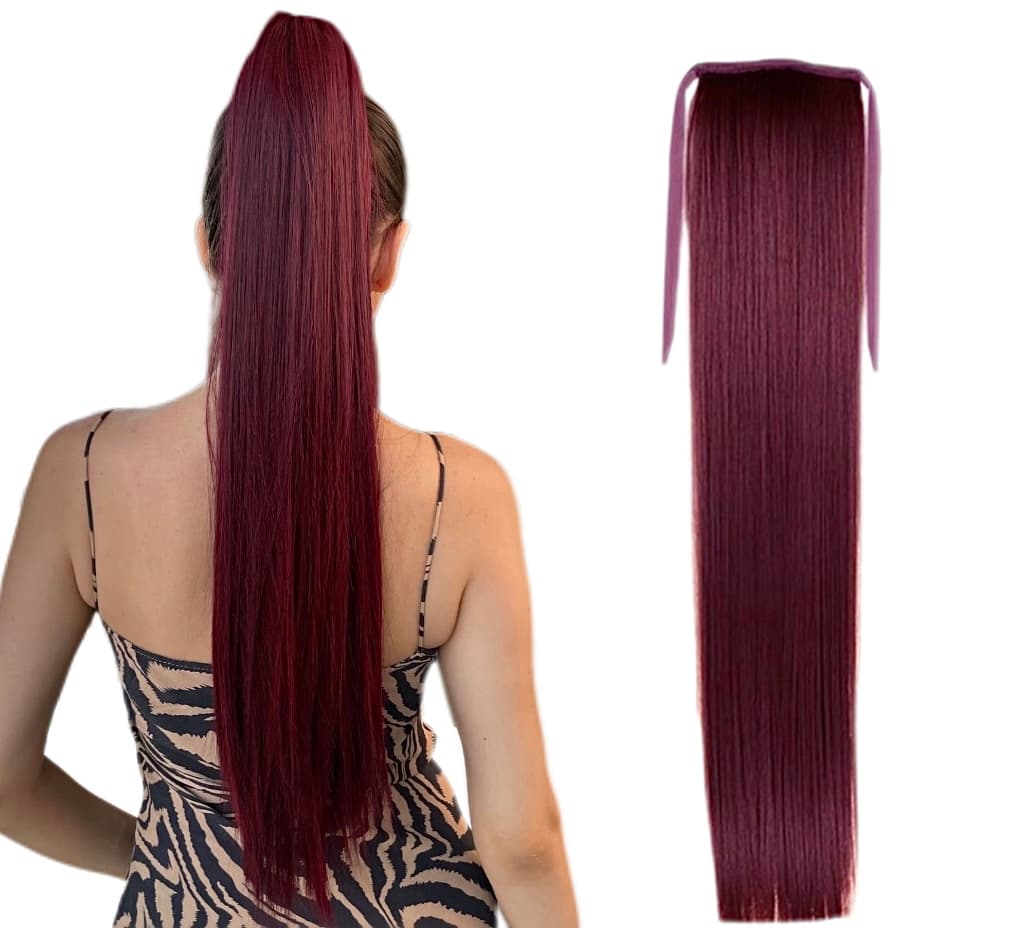 Coada de par White Platinum Burgundy