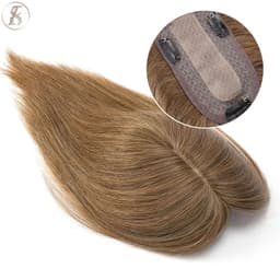 Peruca partiala Saten Inchis/ Blond Aluna