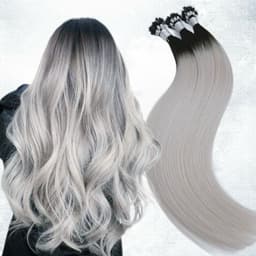 Extensii Nanoring Ombre #1/ Light Grey