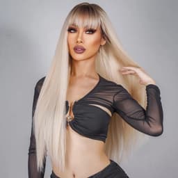 Peruca Lara cu Breton