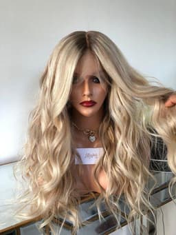 Peruca Honey Blonde