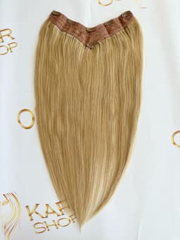 Trese de Par Natural V-Shape #20 Blond Bej Deschis
