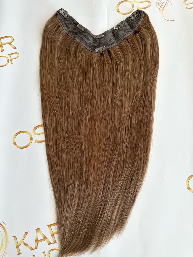 Trese de Par Natural V-Shape Diamond #7 Saten Deschis